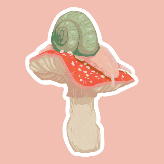 Snail's Rest | 3" Vinyl Sticker